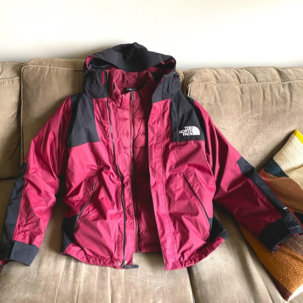North Face Triclimate 3 in 1 Jacket with Down Thermoball Liner Men’s Medium